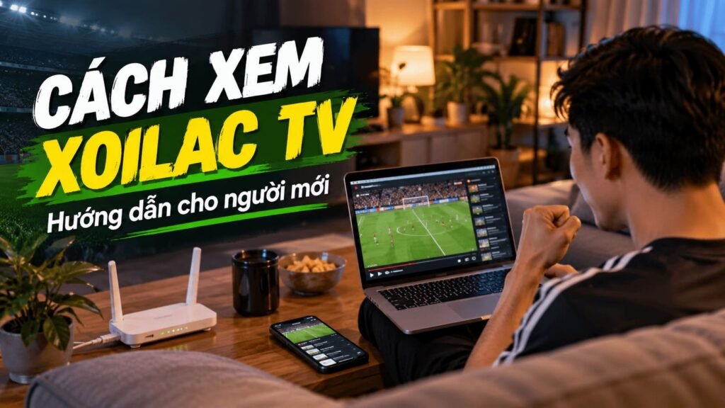 Hướng dẫn cách xem Xoilac TV dễ hình dung nhất